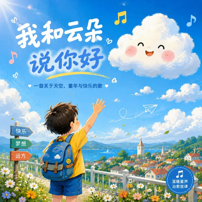 我和云朵说你好 封面